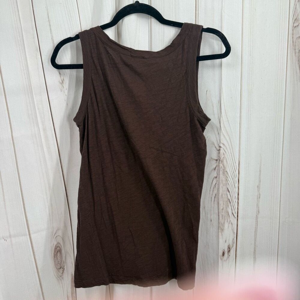 Talbots Women’s Medium Brown Tank Top - Picture 4 of 5